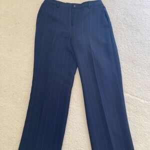 Classic Navy Striped Pants